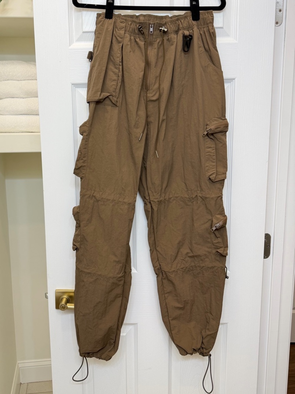 Kody Phillips Parachute Pants in Tan Size L - Picture 6 of 6